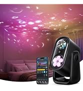 Govee Bubble Projector Night Light(No Adapter), 5-Zone Ocean Projector | Luminblend, 540ft² Proje...
