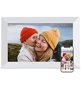 Digital Picture Frame, 10.1 inch Frameo Digital Frame WiFi, 1280 * 800 IPS HD Touchscreen, 32GB S...