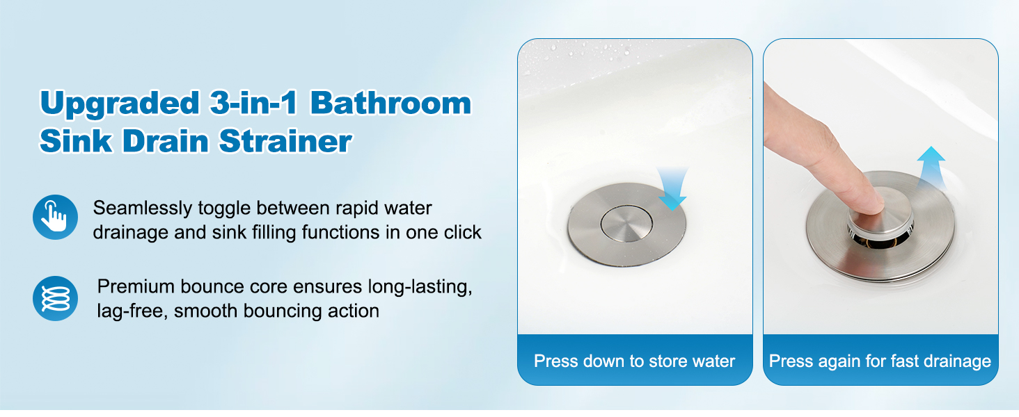 bathroom sink stopper