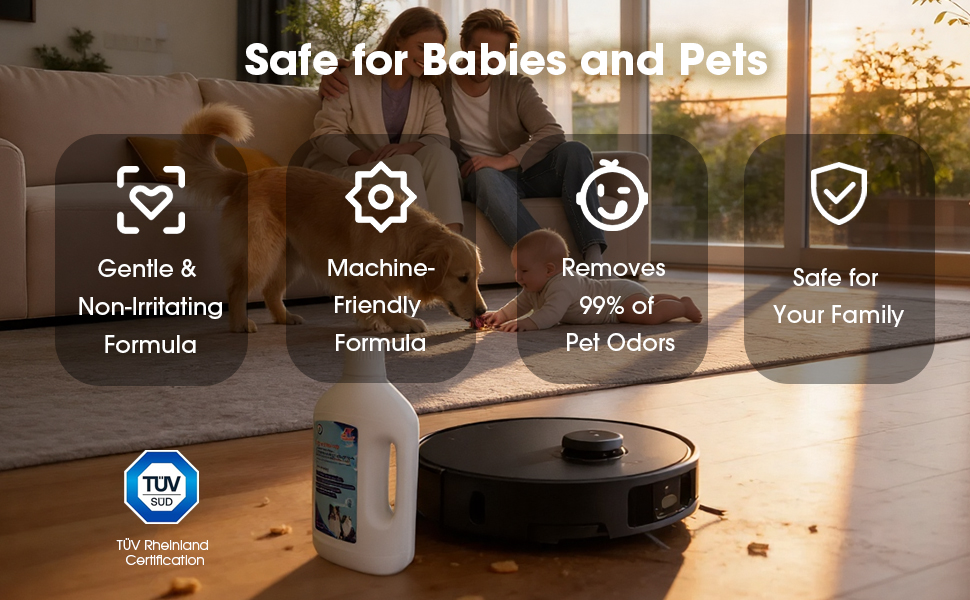 Floor Cleaning Solution Compatible with Roborock