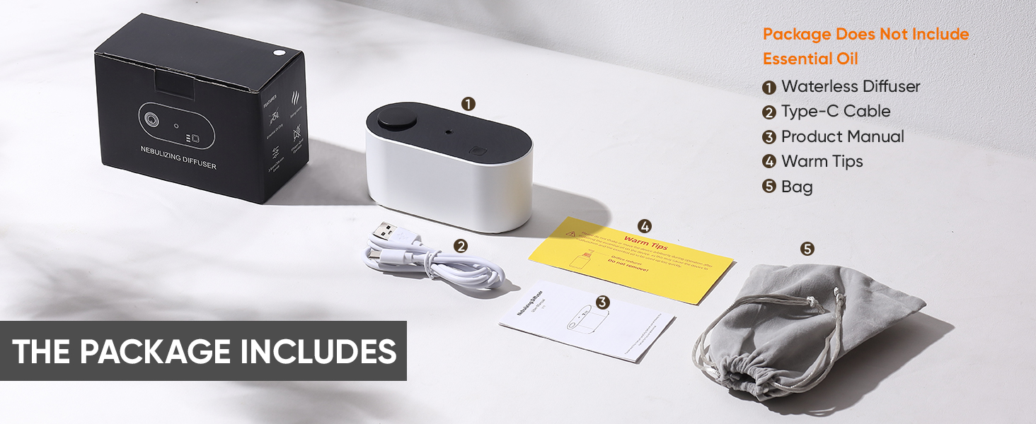 Waterless Diffuser for Essential Oil