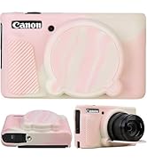 SZHSYJY Camera Case for Canon PowerShot SX740/ SX730 Digital Camera,Soft Silicone Protective Bag ...