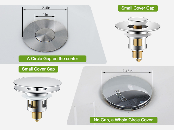 Bathroom Sink Pop Up Drain Strainer