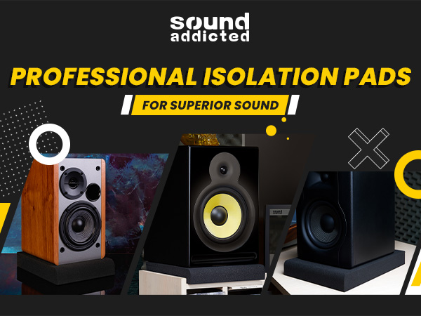 Studio monitor Isolation Pads - mb