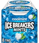 ICE BREAKERS Coolmint Sugar Free Mints Tins, 1.5 oz (8 Count)