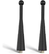 APX 6000 Radio Antenna Replacement 800MHz SMA Female Short Stubby Antenna 2 Pack Walkie Talkie Co...