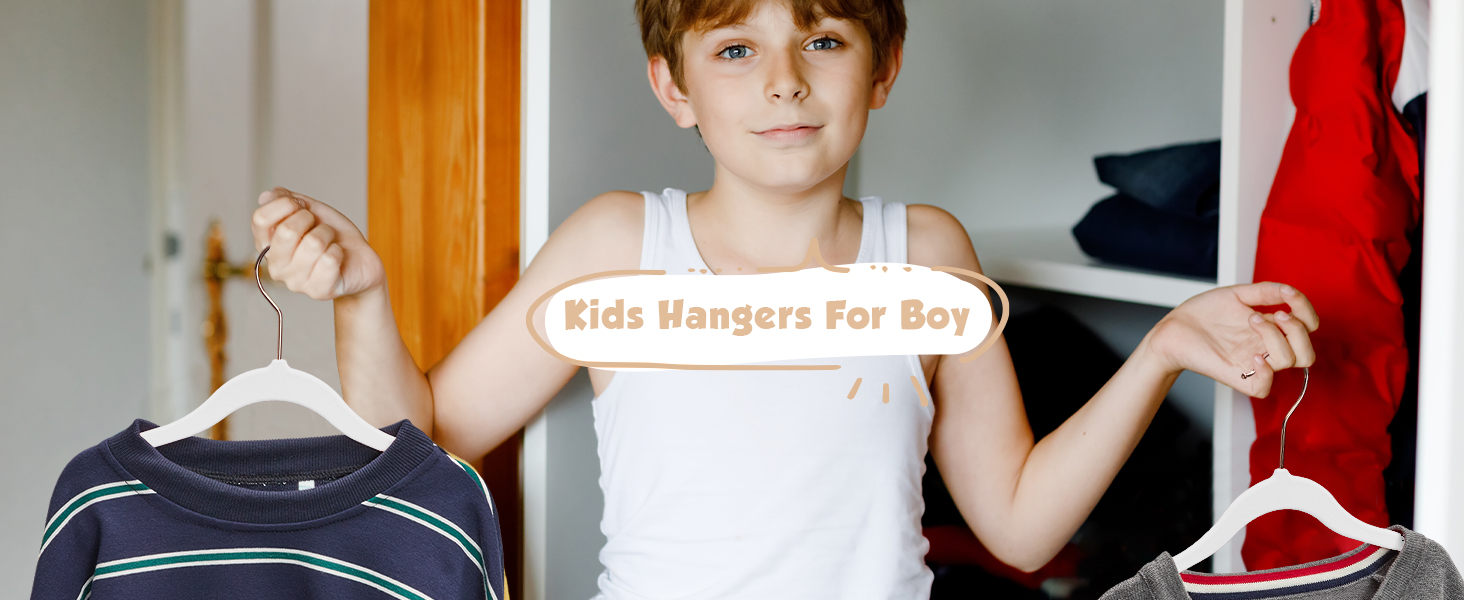 hangers for kids clothes 7-10 years old