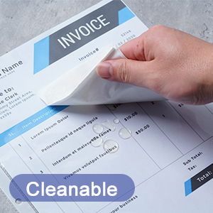 Clear Sheet Protectors