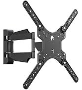 Suptek Adjustable TV Wall Mount Swivel and Tilt TV Arm Bracket for Most 32-55 inch LED, LCD Monit...