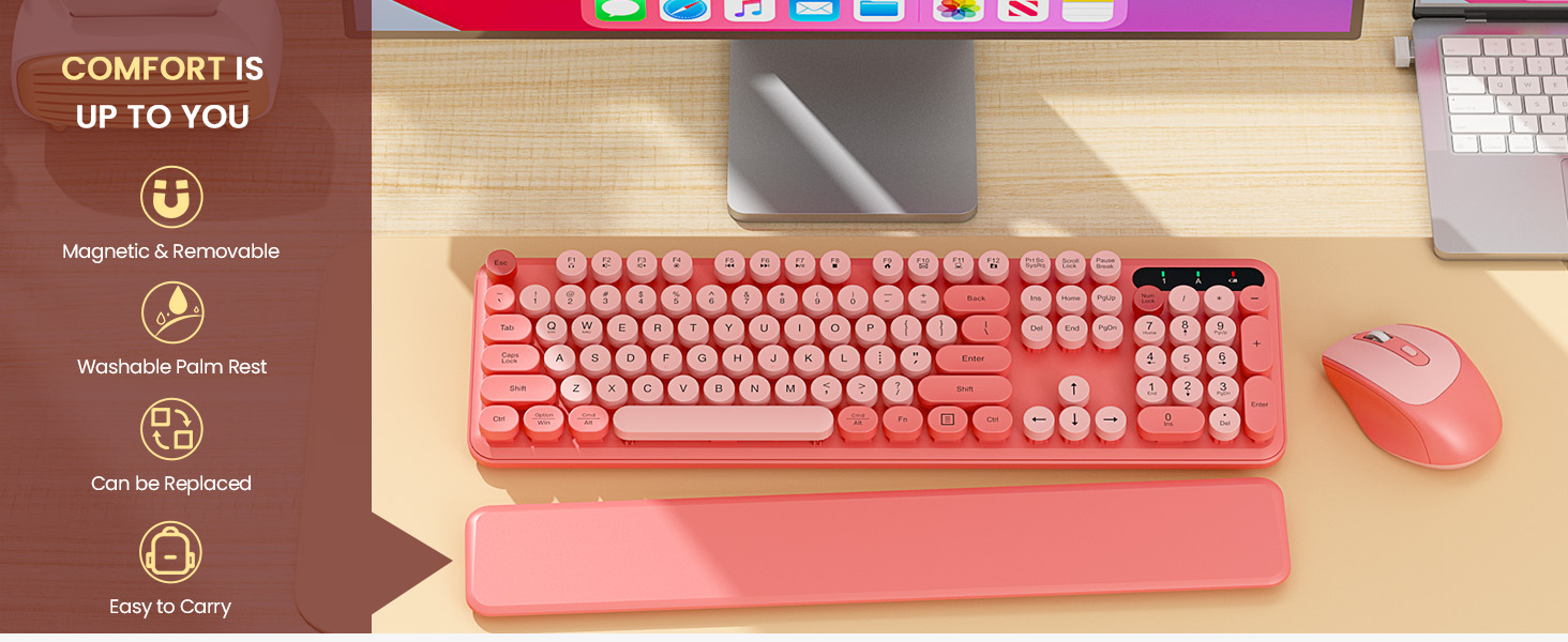 detachable wrist rest