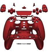 eXtremeRate Full Set Housing Shell with Buttons Touchpad Cover Compatible with ps5 Edge Controlle...