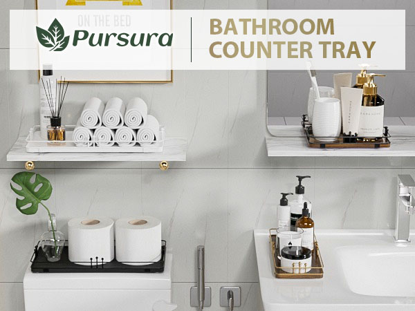 bathroom tray