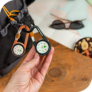 Carabiner Clip Compass