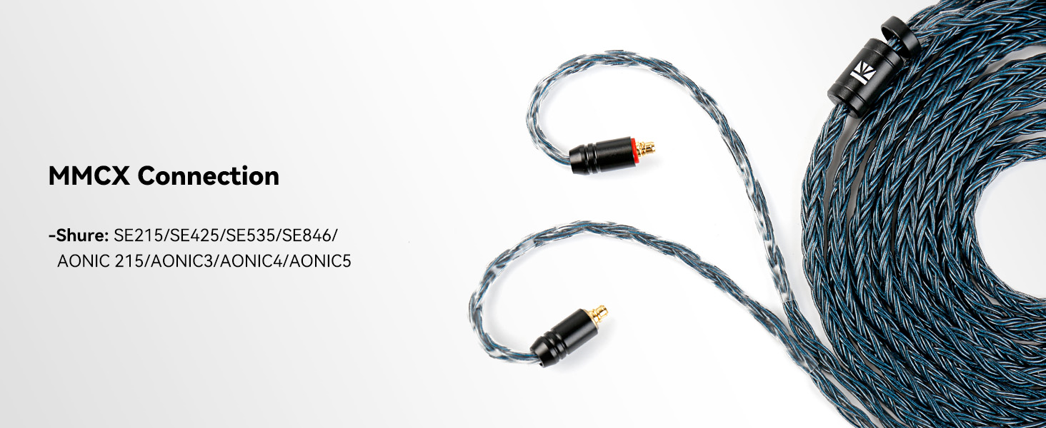 iem cable mmcx, mmcx iem cable
