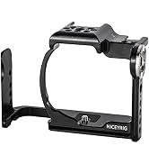 NICEYRIG A7IV A7RIV A7RV Easy Access Camera Cage Applicable for Sony Alpha 7 IV / 7R IV / 7R V - 505