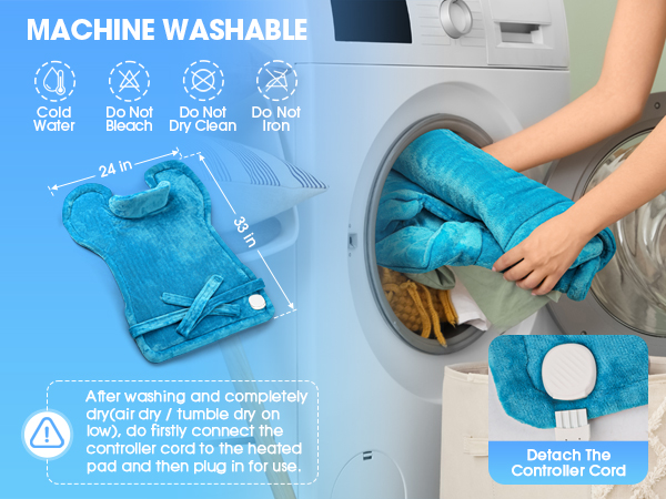 FluffyWarmth heating pad for neck and shoulders and back birthday gifts for women men mom dad