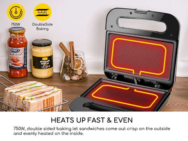 grill cheese sandwich maker heat up fast and even cheese press
