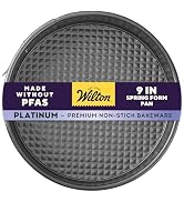 Wilton Platinum Non-Stick Spring Form Pan - Baking Pan for Cheesecakes, Deep Dish Pizzas & Bread ...