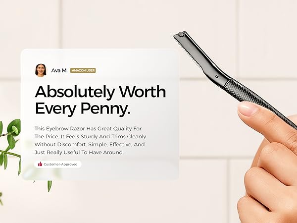 eyebrow razor