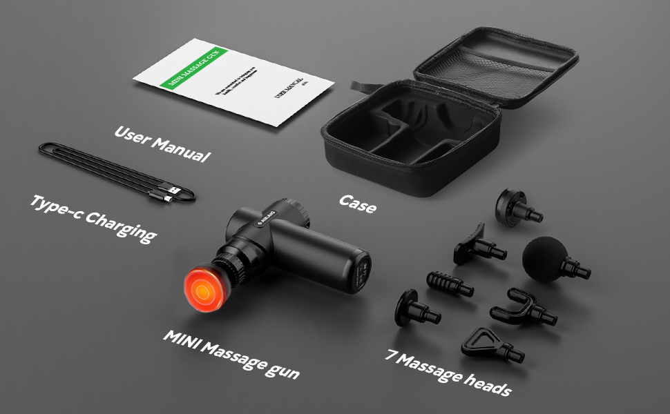 mini massage gun with heat