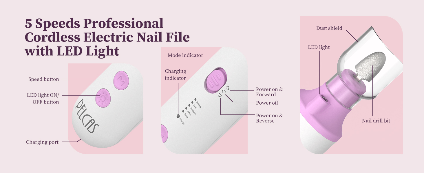 cordless nail drill