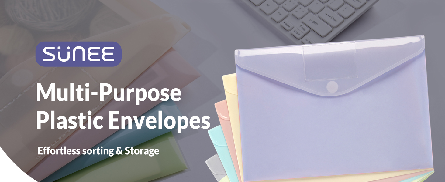 plastic envelopes