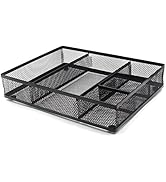 EasyPAG Mesh Collection Desk Accessories Drawer Organizer Accessories Tray 5 Compartments Multi-u...