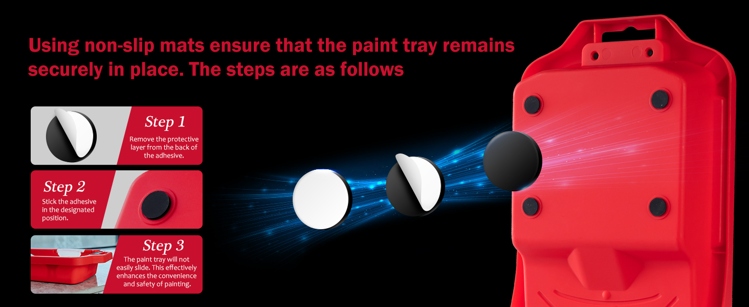 paint trays, paint tray liners