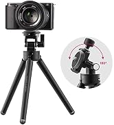 ULANZI UKOKI Camera Tripod, Portable Mini Phone Tripod Stand, Multipurpose Desk Tripod with Oreo ...