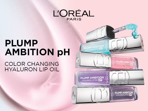 L'Oreal Paris Plump Ambition pH Color Chanding Lip Oil