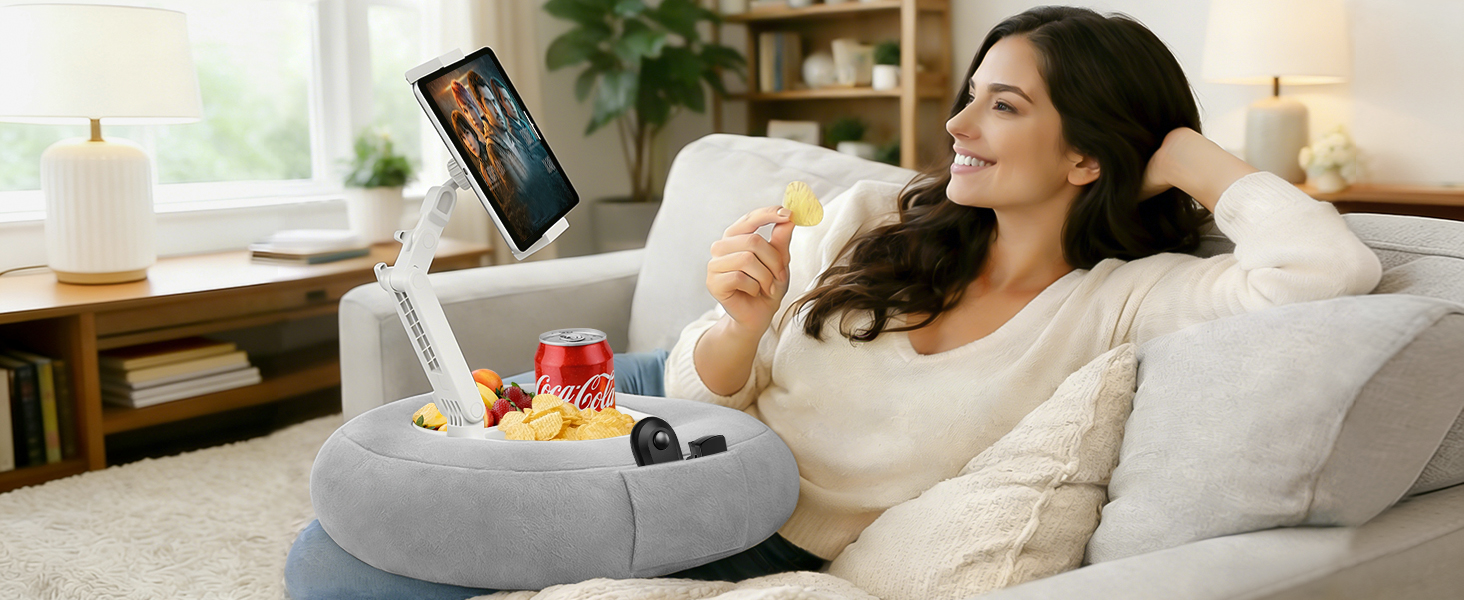 kindle holder pillow