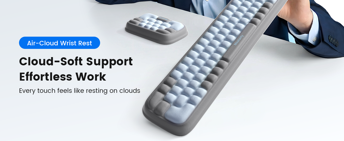 keyboard and mouse wrist rest