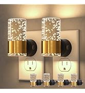 VOLISUN LED Night Lights Plug into Wall, Dimmable Night Light 3 CCT & 5 Brightness Levels, Acryli...