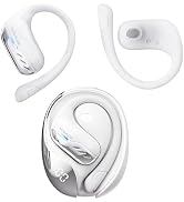 Transformers Open-Ear Wireless Bluetooth 5.4 Workout Headphones, Comfort Silicone Earhook, Surrou...