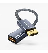 4K@120Hz Active DisplayPort to HDMI Adapter, DP 1.4 to HDMI 2.0 Converter | Unidirectional 2K@144...