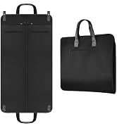 Univivi 43 Inch Garment Bags for Travel, Heavy Duty Suit Travel Bag, Black | Foldable Garment Bag...