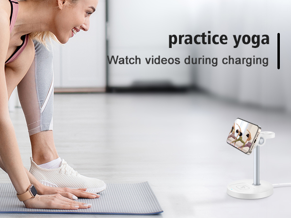 magnetic charger charging station wireless iphone 3 in 1 magsafe phone watch fast airpods mag-safe