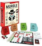 Endless Games Murdle Board Game | Based on the Crime Puzzle Book | Murder Mystery Game for 2-4 Pl...