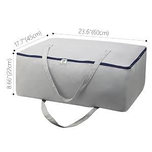 bag dimensions