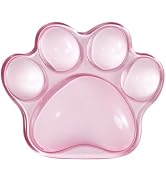 Gel Mouse Wrist Rest, Clear Mouse Wrist Support Pad Ergonomic Cat Paw Wrist Cushion for Mouse, Tr...