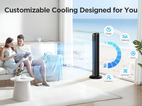 tower fan for bedroom