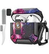 Maxjoy for AirPods 4 Case with Lock, AirPods 4th Generation Case Cover with Cleaner Kit Shockproo...
