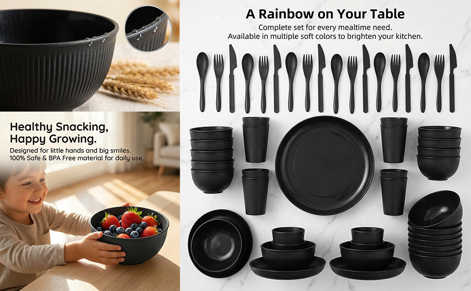 plates and bowls sets