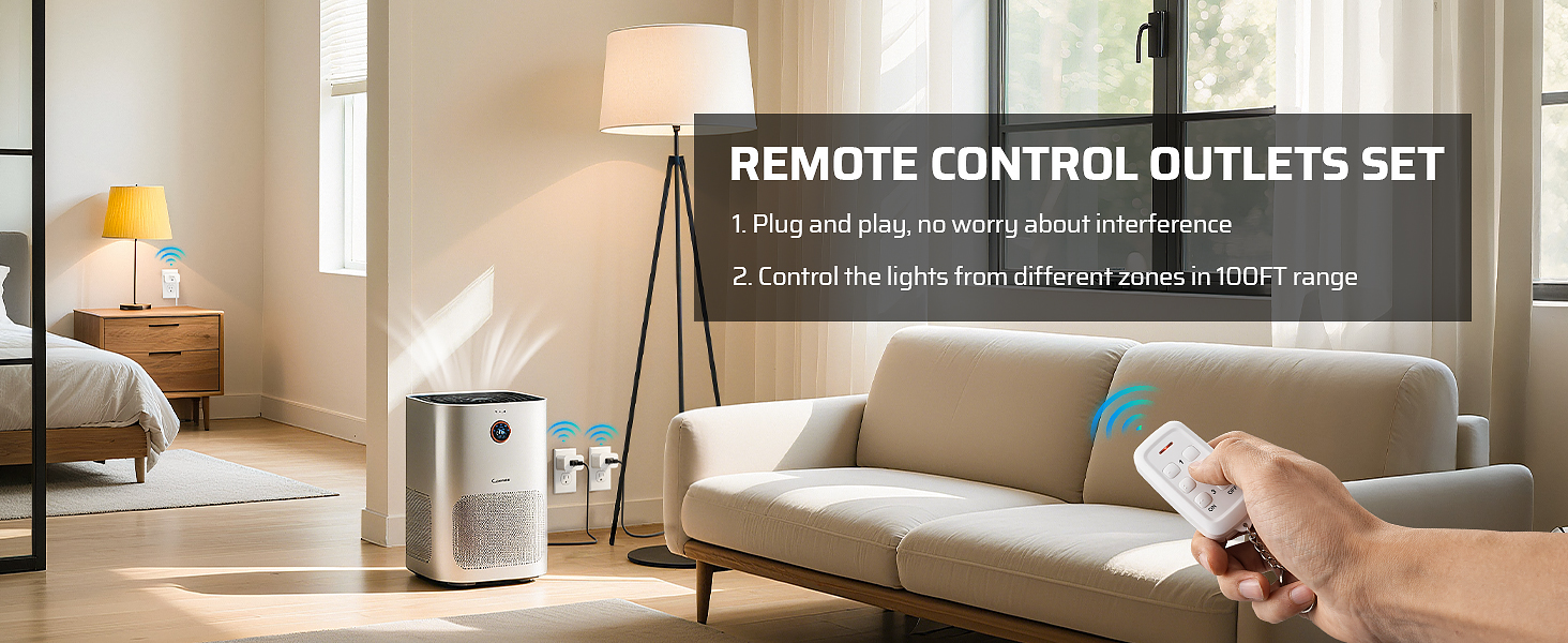 remote control outlet