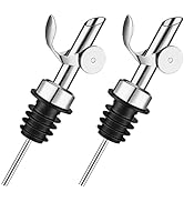 Pafusen 2 Pack Automatic Liquor Pour Spout, Auto Flip Olive Oil Dispenser Spout, Pour Spout for L...