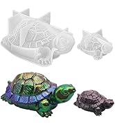 3D Sea Turtle Resin Molds, AFUNTA 2 PCS Animal Epoxy Resin Molds Tortoise Candle Mold, DIY Resin ...