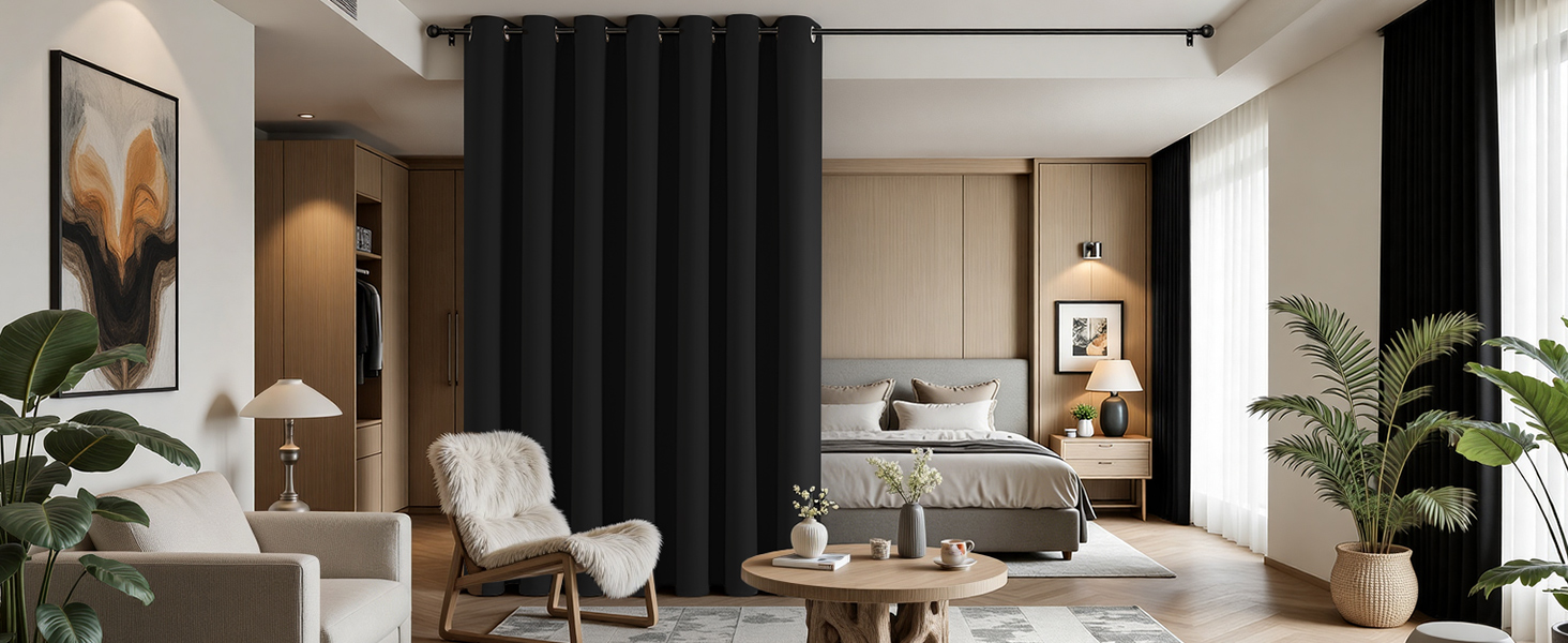 Blackout Patio Sliding Door Curtains