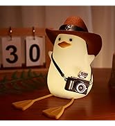 Cowboy Benson Duck lamp, Cute Seagull Night Light for Kids with Warm Color & Dimming Function, 12...