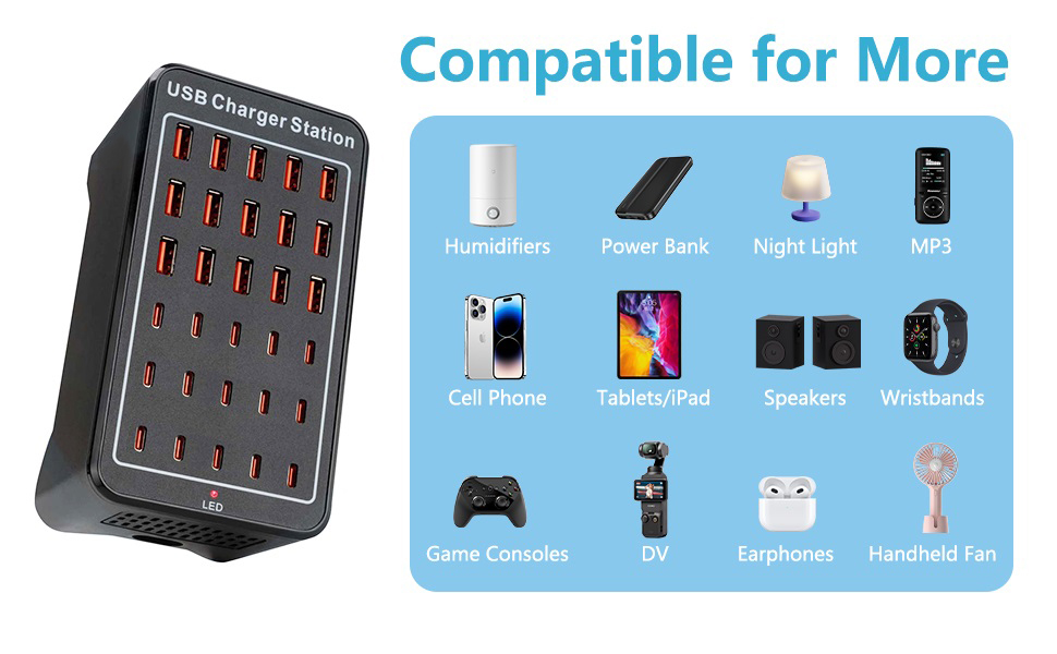 multiple charging station