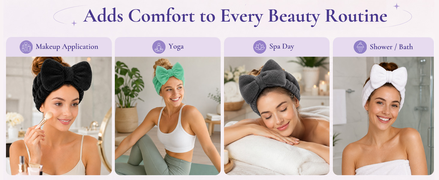 face washing headband